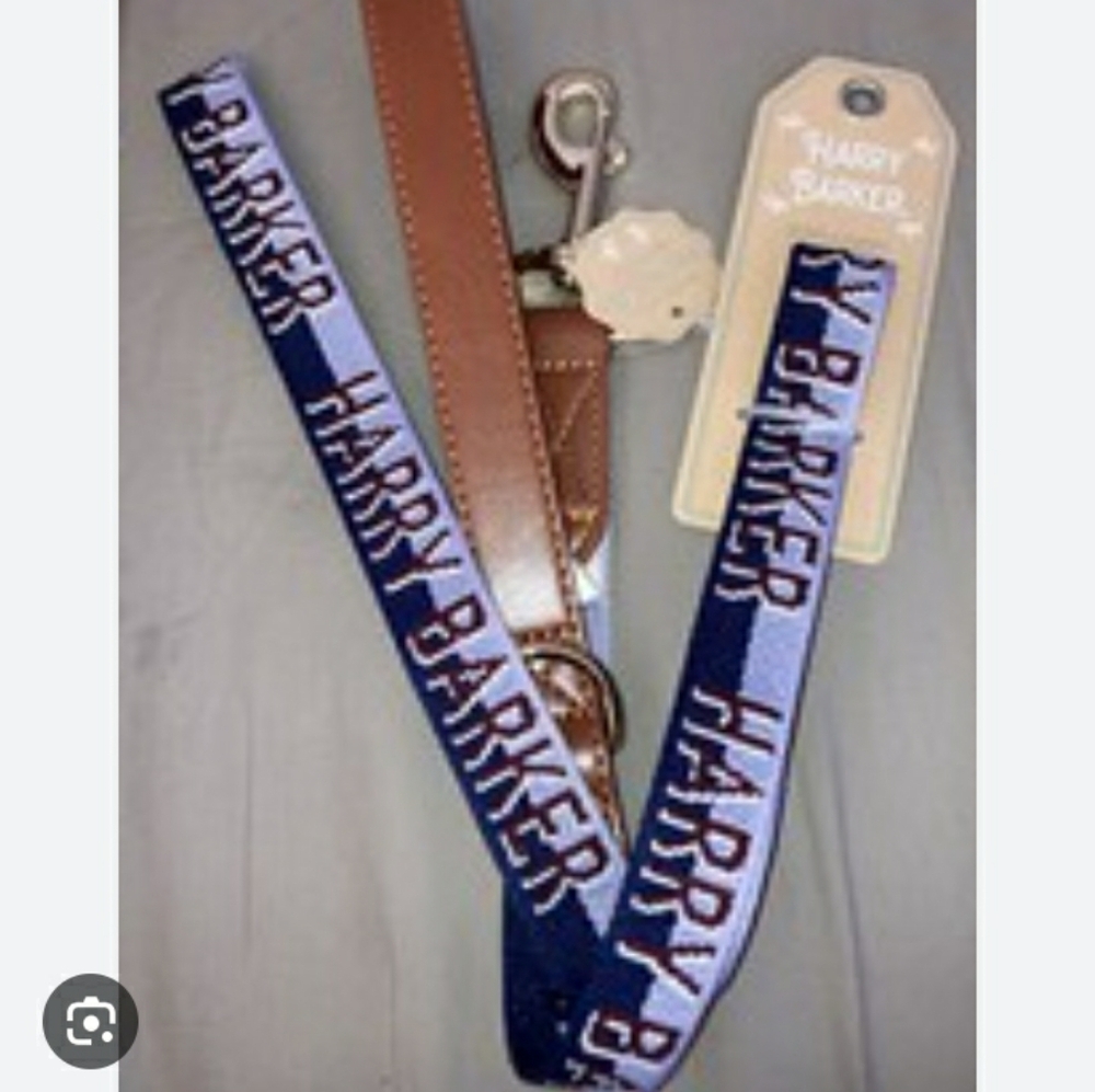 Harry Barker Dog Leash with Brown Handle 6ft New with Tag